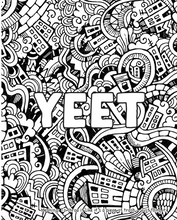 Load image into Gallery viewer, Mood Enhancing Coloring Book Vol. 3 - Teen Slang Edition