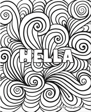 Load image into Gallery viewer, Mood Enhancing Coloring Book Vol. 3 - Teen Slang Edition