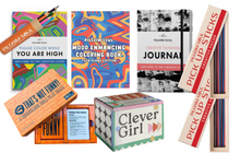 Load image into Gallery viewer, The Complete Pilgrim Soul Bundle (Journal 1 + Color 2&3 + Clever girl + + That's Not Funny + Sticks +2x Pencils)