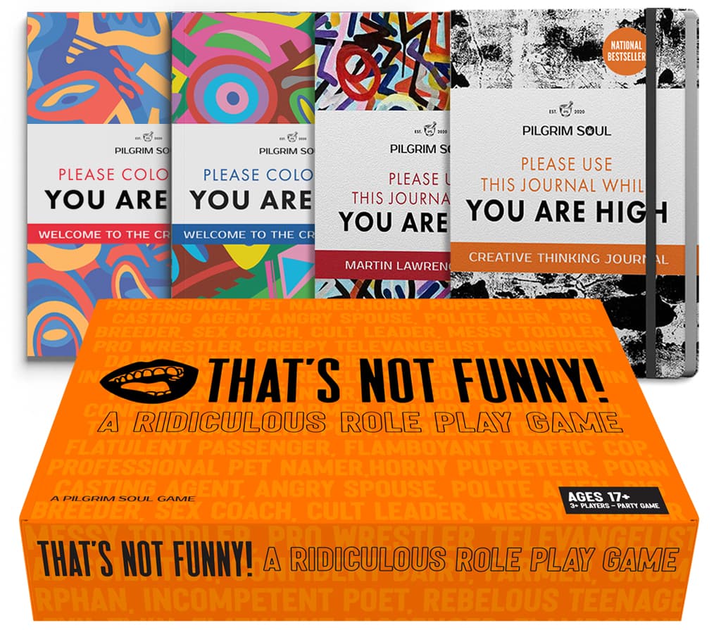 Laughter & Creativity Bundle (That's Not Funny + Journal V1 + V2 + Color V2 + V3)