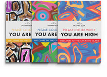 Load image into Gallery viewer, Complete Adult Coloring Book Bundle - Vol 1 + 2 + 3