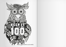 Load image into Gallery viewer, Mood Enhancing Coloring Book Vol. 3 - Teen Slang Edition