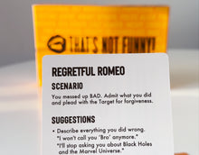 Load image into Gallery viewer, That's Not Funny: A Ridiculous Role Play Game