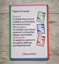Load image into Gallery viewer, Clever Girl Conversation Cards