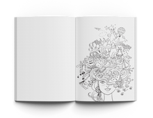 Load image into Gallery viewer, Adult Coloring Book Bundle w/ Pencils  (Vol 1 + Vol 2 + Pencils)