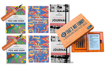 Load image into Gallery viewer, Laughter &amp; Creativity Bundle (That's Not Funny + 2x Journal V1 (FamilY) + 2x Color V2 + V3+ 4x pencils)
