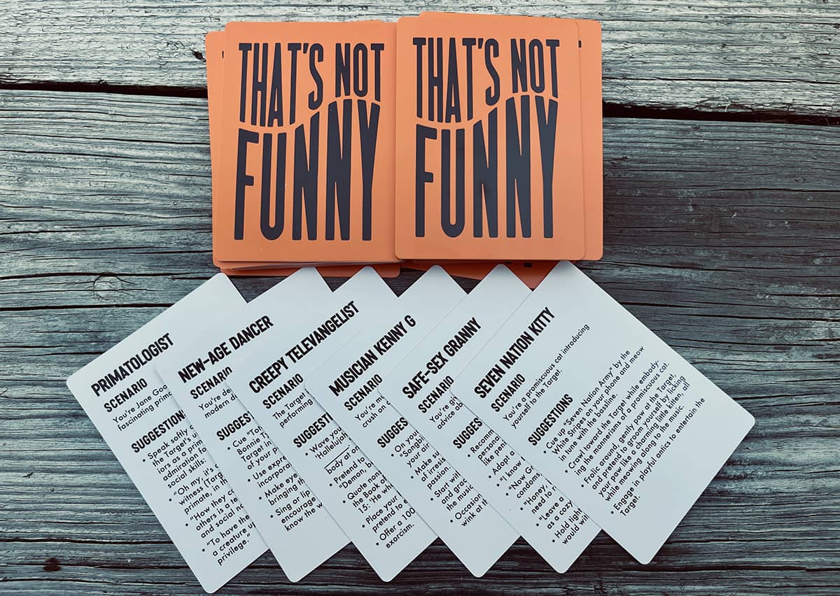 Not Fun Examples That's Not Funny: A Ridiculous Role Play Game – Pilgrim Soul Creative