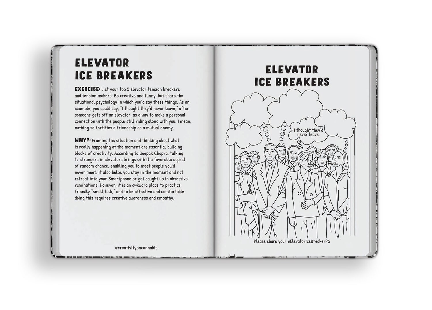 Creative Thinking Journal: Original “Use While High” Edition