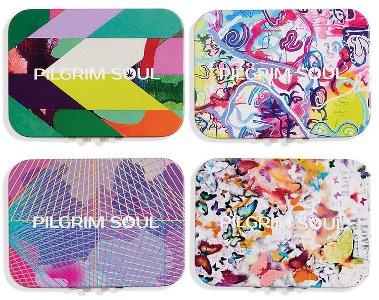 Stash Box Cases (Pre-roll Tins): Female Street Artist Collection