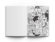 Load image into Gallery viewer, Coloring Book Vol 1 + Original Creative Thinking Journal + Pencil Set
